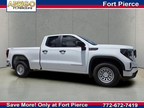 Summit White 2025 GMC Sierra 1500 Pro
