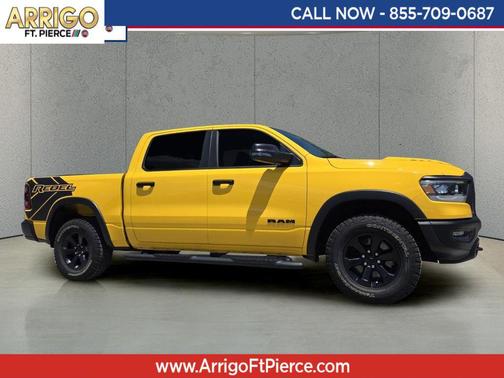 Baja Yellow Clearcoat 2023 RAM 1500 Rebel