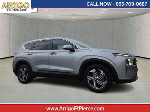 Shimmering Silver 2022 Hyundai SANTA FE SE