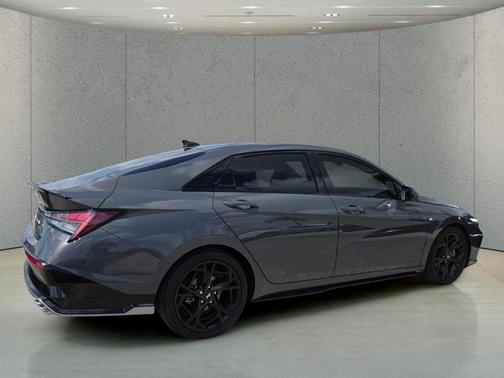 Ecotronic Gray 2024 Hyundai ELANTRA N Line