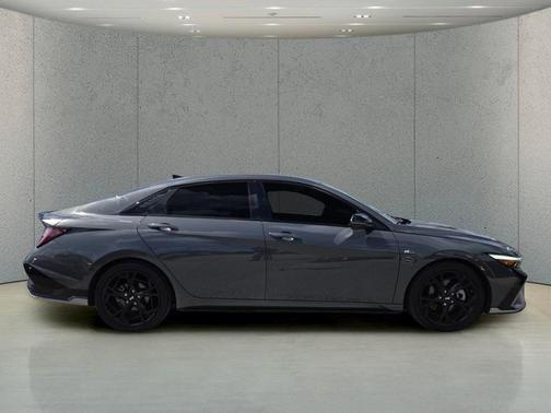 Ecotronic Gray 2024 Hyundai ELANTRA N Line