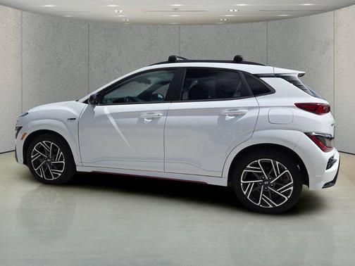 Lunar White 2023 Hyundai KONA N Line