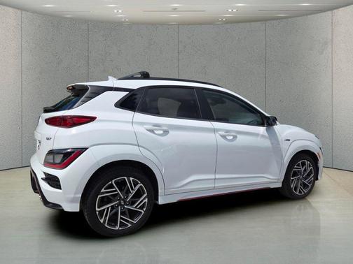 Lunar White 2023 Hyundai KONA N Line