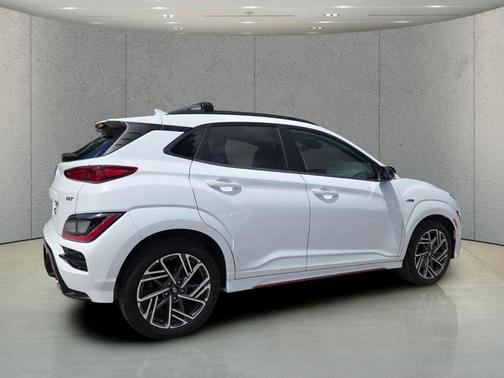 Lunar White 2023 Hyundai KONA N Line