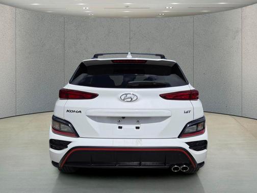 Lunar White 2023 Hyundai KONA N Line