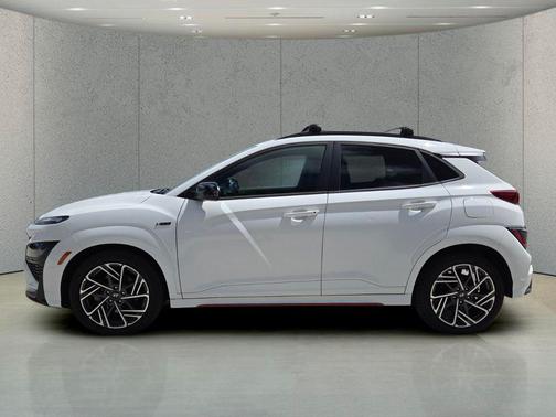 Lunar White 2023 Hyundai KONA N Line
