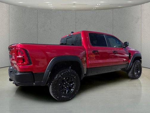 Molten Red 2026 RAM 1500 RHO Crew Cab 4x4 5'7' Box