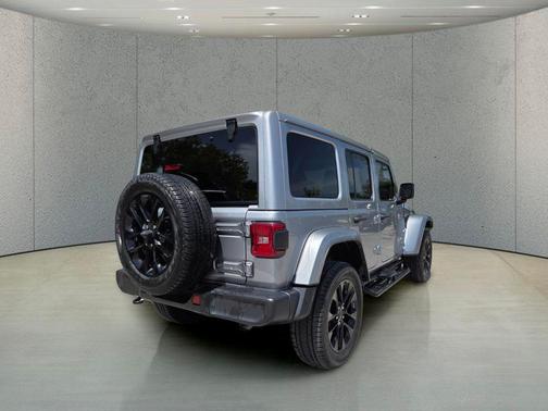 Billet Silver Metallic Clearcoat 2021 Jeep Wrangler Unlimited 4xe Sahara