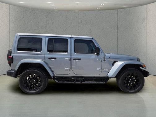 Billet Silver Metallic Clearcoat 2021 Jeep Wrangler Unlimited 4xe Sahara