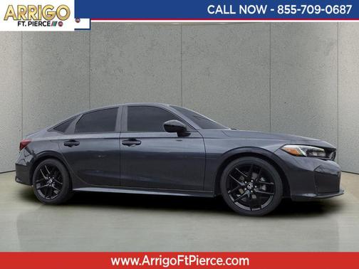 Urban Gray Pearl 2025 Honda Civic Sport