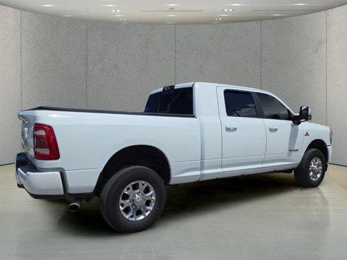 Bright White Clearcoat 2023 RAM 2500 Laramie Mega Cab 4x4 6'4' Box