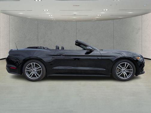 Shadow Black 2017 Ford Mustang EcoBoost Premium