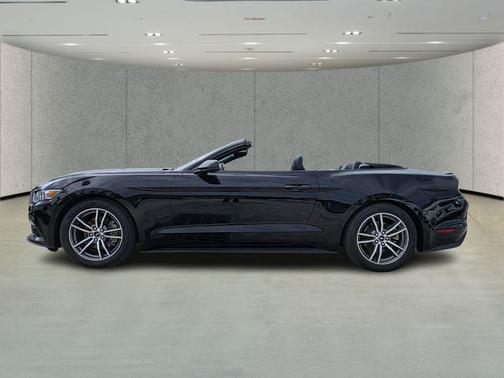 Shadow Black 2017 Ford Mustang EcoBoost Premium