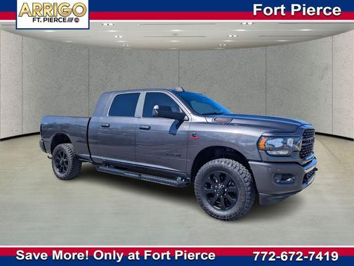 Granite Crystal Metallic Clearcoat 2022 RAM 2500 Big Horn Mega Cab 4x4 6'4'' Box