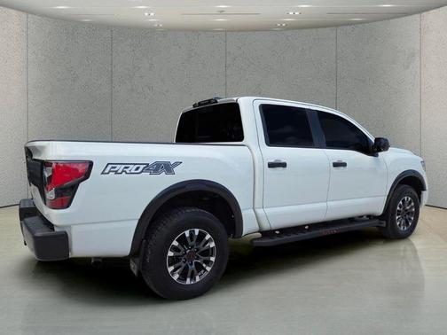 Glacier White 2024 Nissan Titan PRO-4X