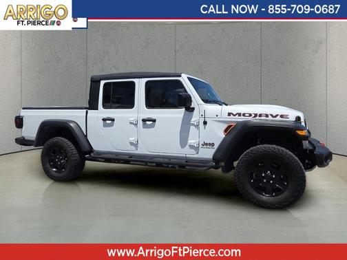 Bright White Clearcoat 2023 Jeep Gladiator Mojave 4x4