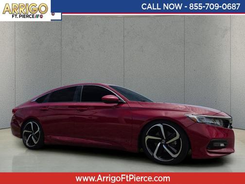 Radiant Red Metallic 2019 Honda Accord Sport 2.0T
