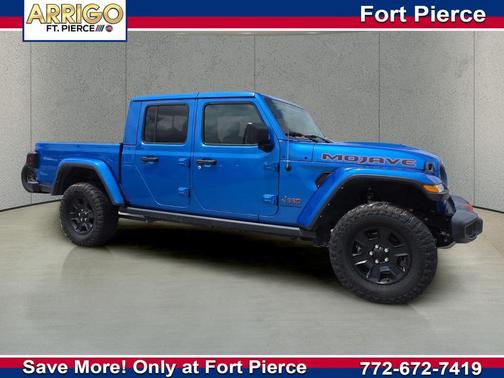 Hydro Blue Pearlcoat 2022 Jeep Gladiator Mojave 4x4