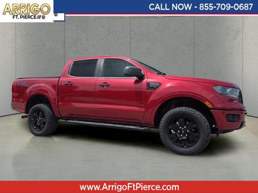 Rapid Red Metallic Tinted Clearcoat 2021 Ford Ranger XLT