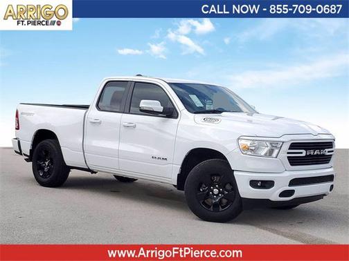 Bright White Clearcoat 2021 RAM 1500 Big Horn/Lone Star