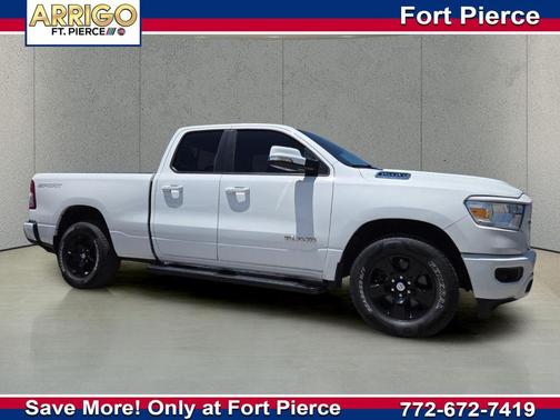 Bright White Clearcoat 2021 RAM 1500 Big Horn/Lone Star