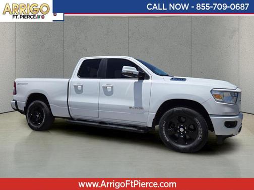 Bright White Clearcoat 2021 RAM 1500 Big Horn/Lone Star