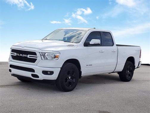 Bright White Clearcoat 2021 RAM 1500 Big Horn/Lone Star