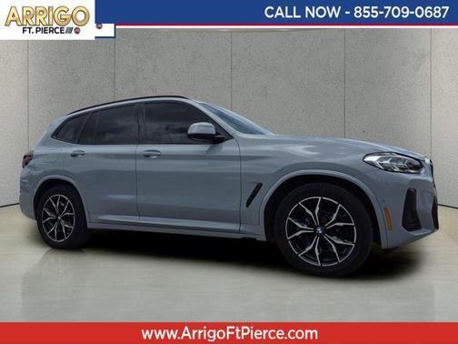 Gray Metallic 2023 BMW X3 sDrive30i