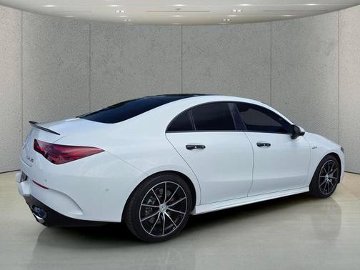 Polar White 2025 Mercedes-Benz AMG CLA 35 4MATIC