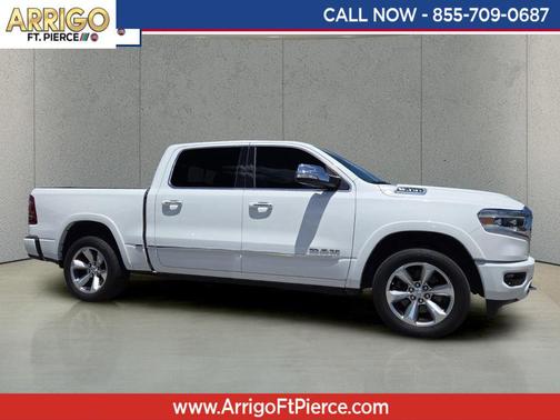 Bright White Clearcoat 2021 RAM 1500 Limited