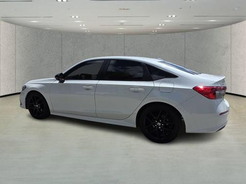 Platinum White Pearl 2024 Honda Civic Sport