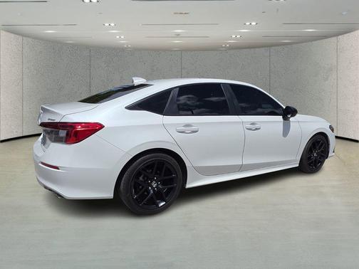 Platinum White Pearl 2024 Honda Civic Sport