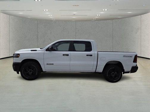 Bright White Clearcoat 2025 RAM 1500 Warlock Crew Cab 4x4 5'7' Box