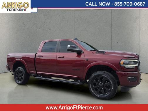 Delmonico Red Pearlcoat 2022 RAM 2500 Laramie Crew Cab 4x4 6'4' Box