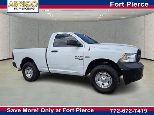 Bright White Clearcoat 2019 RAM 1500 Tradesman