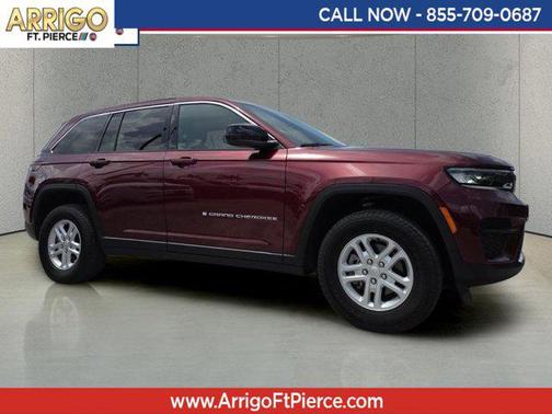 Velvet Red Pearlcoat 2024 Jeep Grand Cherokee Laredo