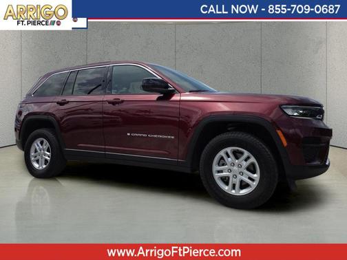 Velvet Red Pearlcoat 2024 Jeep Grand Cherokee Laredo