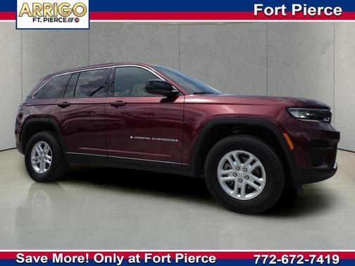 Velvet Red Pearlcoat 2024 Jeep Grand Cherokee Laredo
