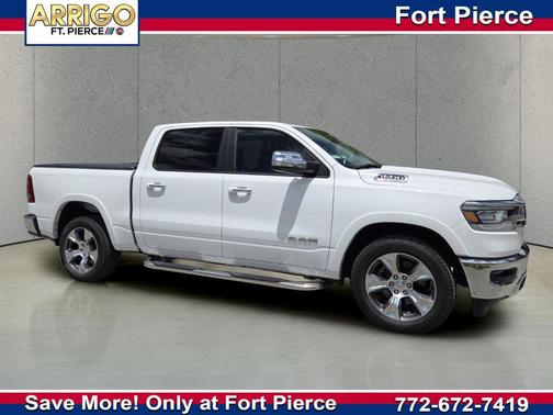 Bright White Clearcoat 2021 RAM 1500 Laramie