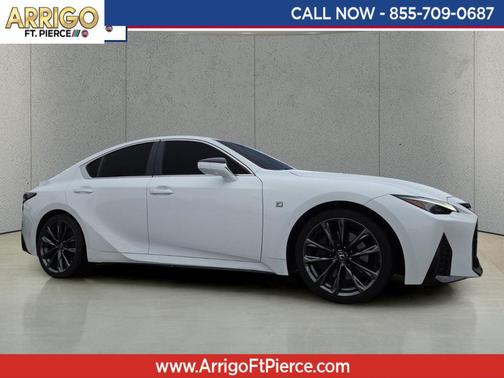 Ultra White 2023 Lexus IS 350 F Sport
