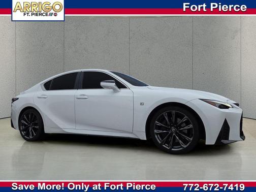 Ultra White 2023 Lexus IS 350 Base