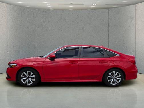Rallye Red 2022 Honda Civic LX