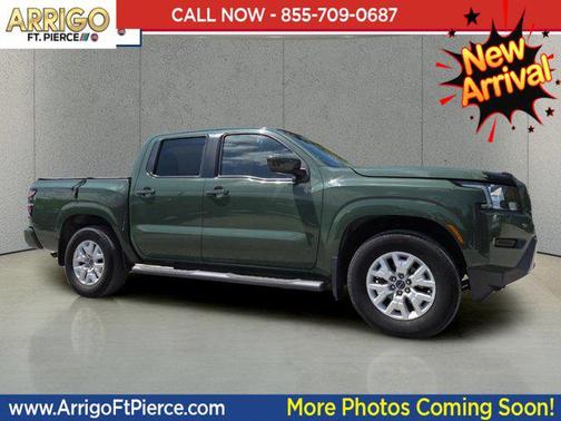 Tactical Green Metallic 2022 Nissan Frontier SV