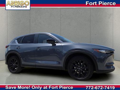 Polymetal Gray 2021 Mazda CX-5 Carbon Edition Turbo