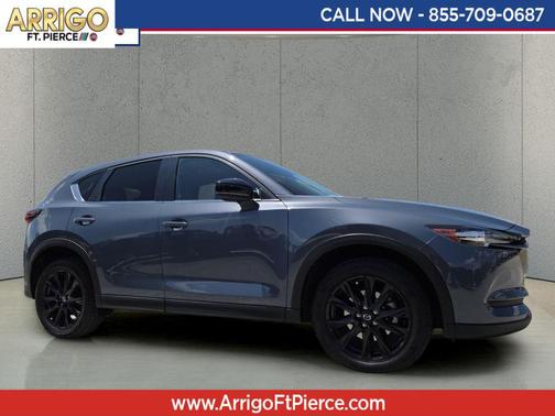 Polymetal Gray 2021 Mazda CX-5 Carbon Edition Turbo