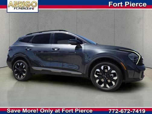 Gravity Gray 2024 Kia Sportage X-Line