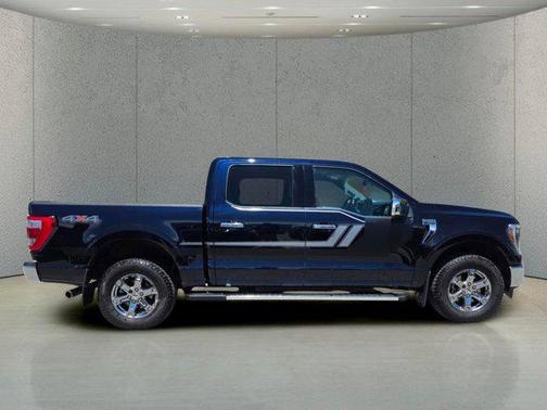 Antimatter Blue Metallic 2022 Ford F-150 Lariat