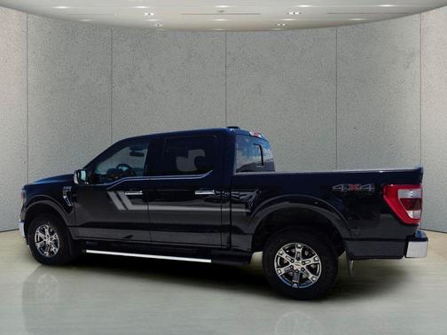 Antimatter Blue Metallic 2022 Ford F-150 Lariat