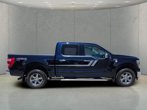 Antimatter Blue Metallic 2022 Ford F-150 Lariat