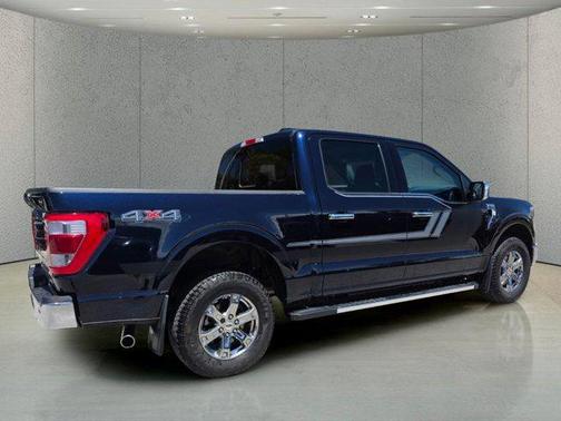 Antimatter Blue Metallic 2022 Ford F-150 Lariat